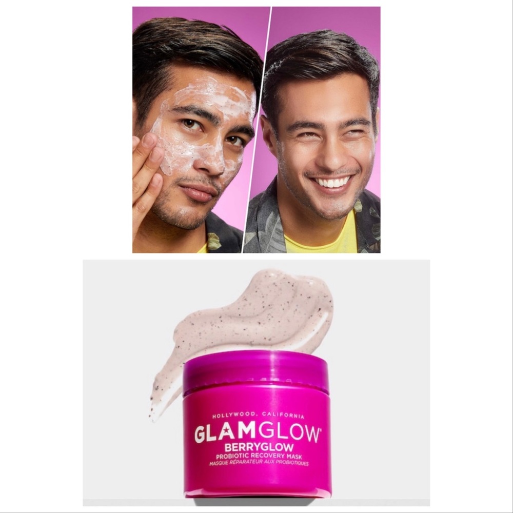 Glamglow Berryglow Probiotic Recovery Face Mask